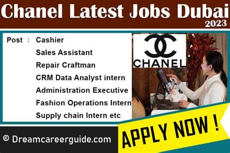 chanel jobs dubai